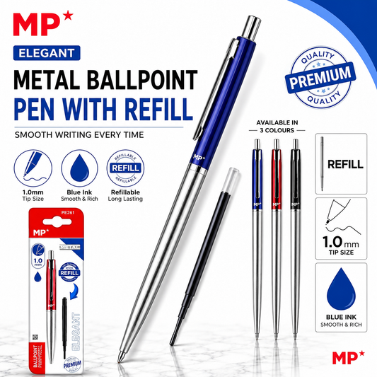 MP METAL BALLPOINT WITH REFILL