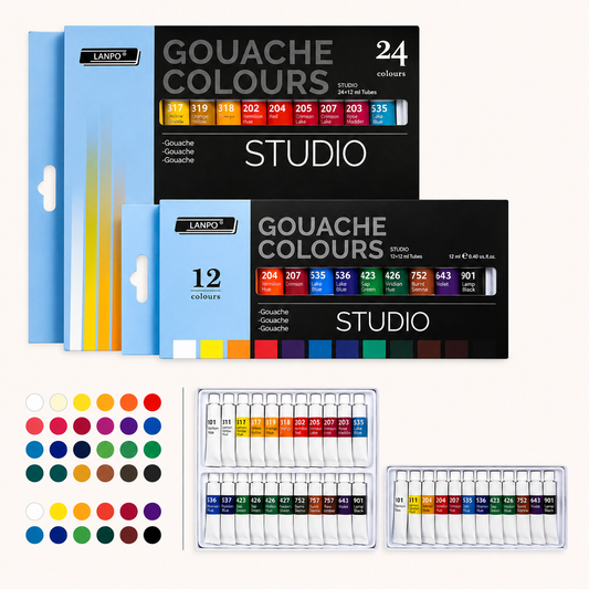 LANPO GOUACHE COLOURS